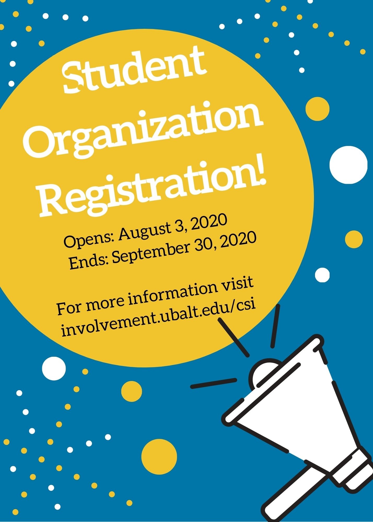 Student Org Registration